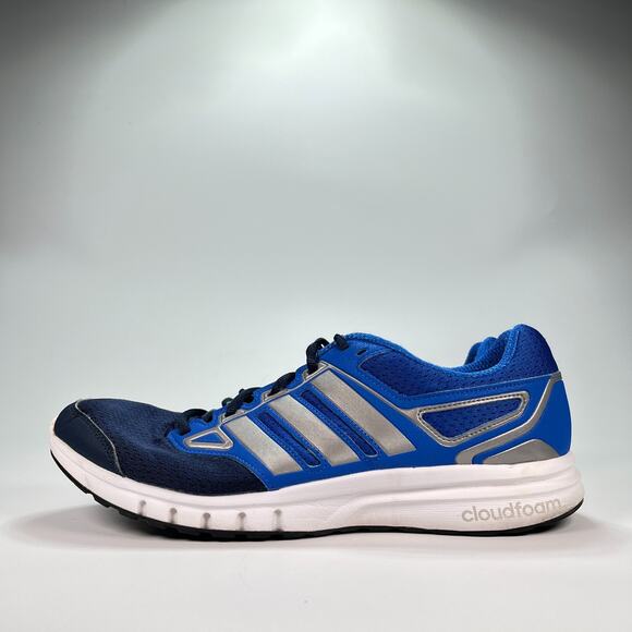 Adidas Galactic Elite Navy Blue Silver Running Training Shoe AF3947 Mens Size 10 - Picture 3 of 9